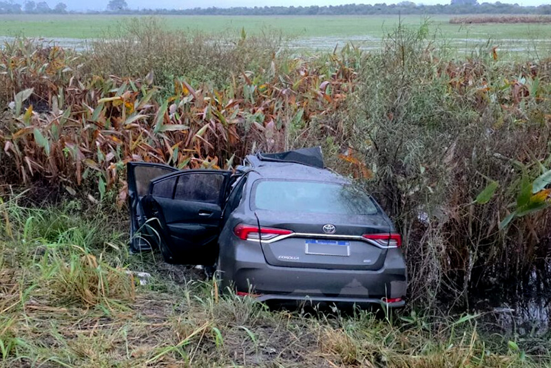 Choque en la Ruta 12: chaqueños accidentados en Esquina llevaban casi 3 millones Choque en la Ruta 12: chaqueños accidentados en Esquina llevaban casi 3 millones