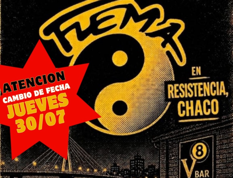 Flema tocará en Resistencia el próximo 30 de julio Flema tocará en Resistencia el próximo 30 de julio