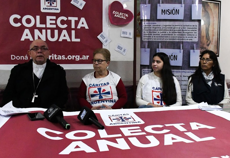 Con apoyo municipal, la Iglesia invita a sumarse a la Colecta Anual de Cáritas Con apoyo municipal, la Iglesia invita a sumarse a la Colecta Anual de Cáritas
