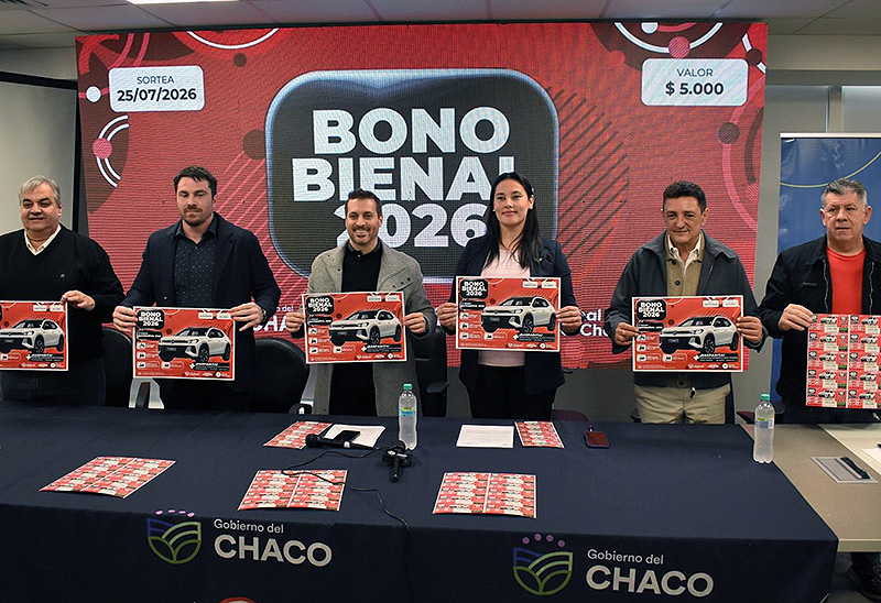 Se lanzó el Bono Bienal 2026 con un auto 0 km, cuatro motos y premios instantáneos Se lanzó el Bono Bienal 2026 con un auto 0 km, cuatro motos y premios instantáneos