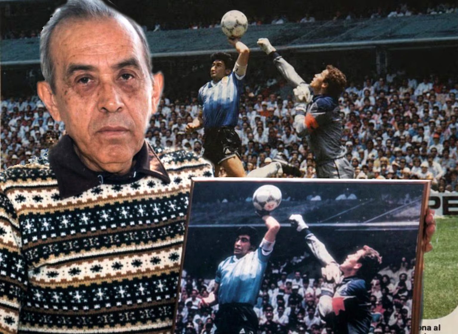 “¡Traigo la foto”: la historia gráfica del gol de Maradona con la mano a Inglaterra “¡Traigo la foto”: la historia gráfica del gol de Maradona con la mano a Inglaterra