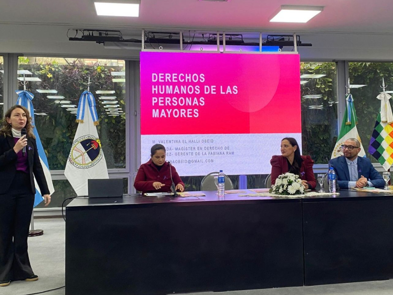 Desarrollo Humano realizó un conversatorio sobre prevención del maltrato a las personas mayores y firmó un convenio de capacitación Desarrollo Humano realizó un conversatorio sobre prevención del maltrato a las personas mayores y firmó un convenio de capacitación