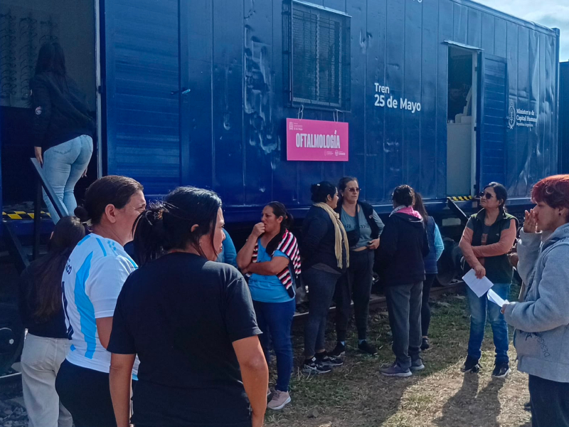 “Tren 25 de Mayo”: comenzó en Hermoso Campo el operativo de servicios integrales para los chaqueños “Tren 25 de Mayo”: comenzó en Hermoso Campo el operativo de servicios integrales para los chaqueños