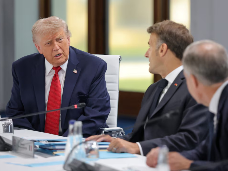 “Yo soy el jefe”, dijo Trump en la cumbre del G7, mientras se muestra más favorable a los objetivos bélicos de Ucrania “Yo soy el jefe”, dijo Trump en la cumbre del G7, mientras se muestra más favorable a los objetivos bélicos de Ucrania