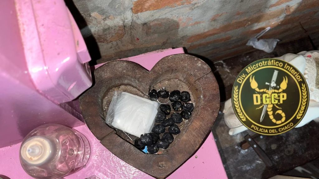 Sáenz Peña: desmantelaron un kiosco de drogas en el barrio Ginez Benítez