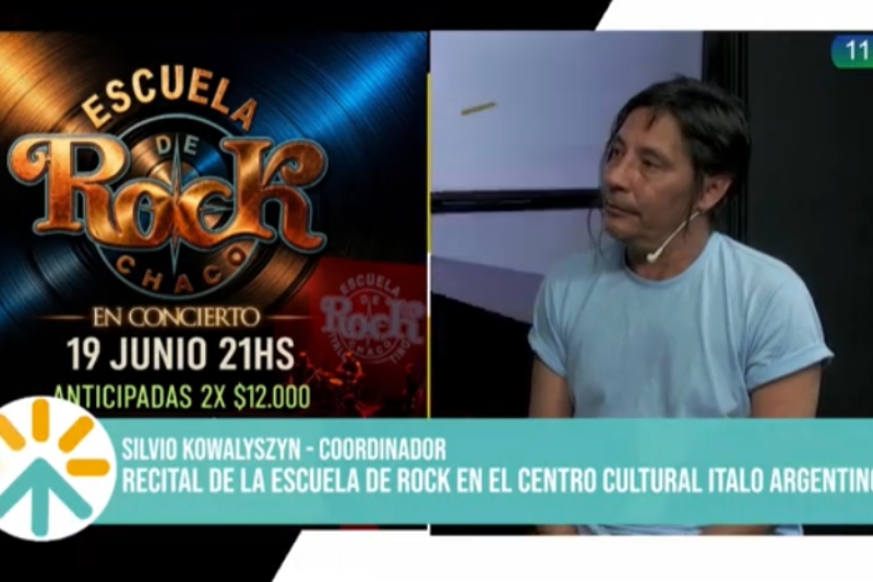 Escuela de Rock en Concierto: el 19 a las 21 se lucirán los artistas en formación en el Ítalo Argentino Escuela de Rock en Concierto: el 19 a las 21 se lucirán los artistas en formación en el Ítalo Argentino