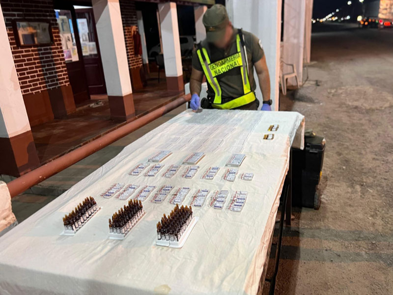 Confirman el procesamiento de miembro de una banda que contrabandeó fentalino y ketamina de Paraguay hacia Chile Confirman el procesamiento de miembro de una banda que contrabandeó fentalino y ketamina de Paraguay hacia Chile