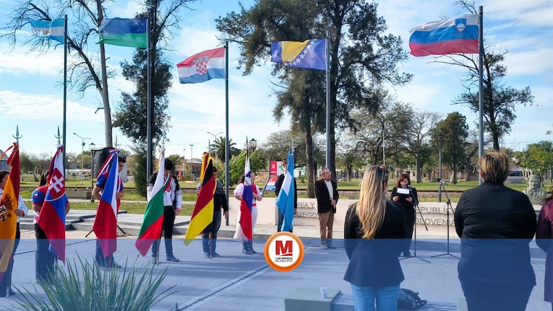 Con un acto oficial, Las Breñas homenajeó a la comunidad eslovena Con un acto oficial, Las Breñas homenajeó a la comunidad eslovena