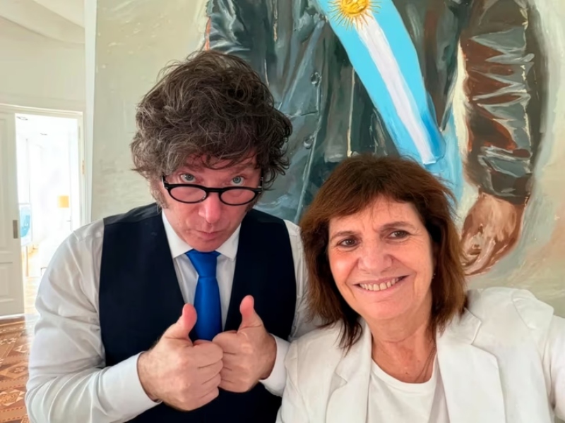 Patricia Bullrich, tras poner su renuncia a disposición de Milei: “No hay riesgo de fractura” Patricia Bullrich, tras poner su renuncia a disposición de Milei: “No hay riesgo de fractura”