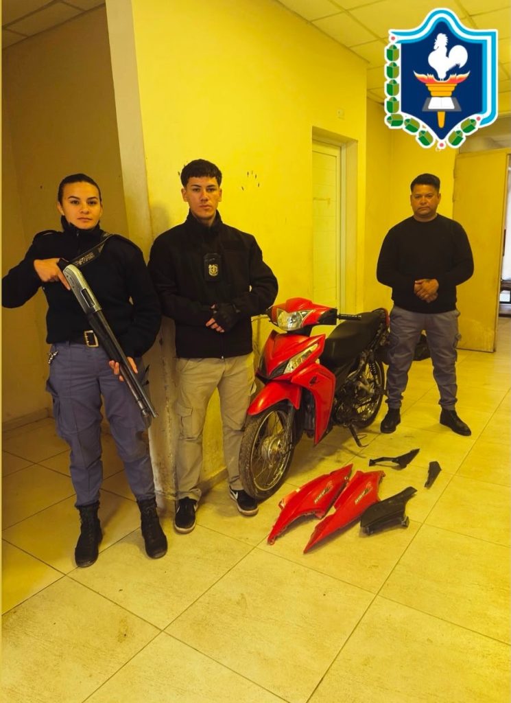 Recuperaron una motocicleta robada y esclarecieron un hurto en Castelli