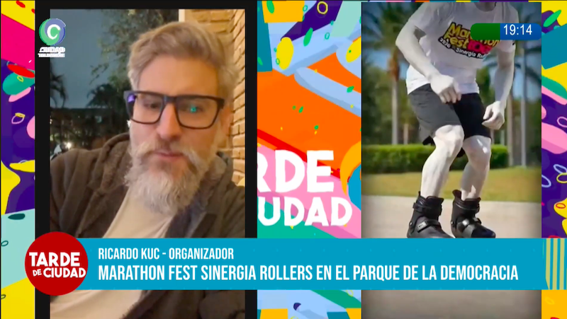 Más de 380 patinadores participarán del Marathon Fest Sinergia Rollers en el Parque de la Democracia Más de 380 patinadores participarán del Marathon Fest Sinergia Rollers en el Parque de la Democracia