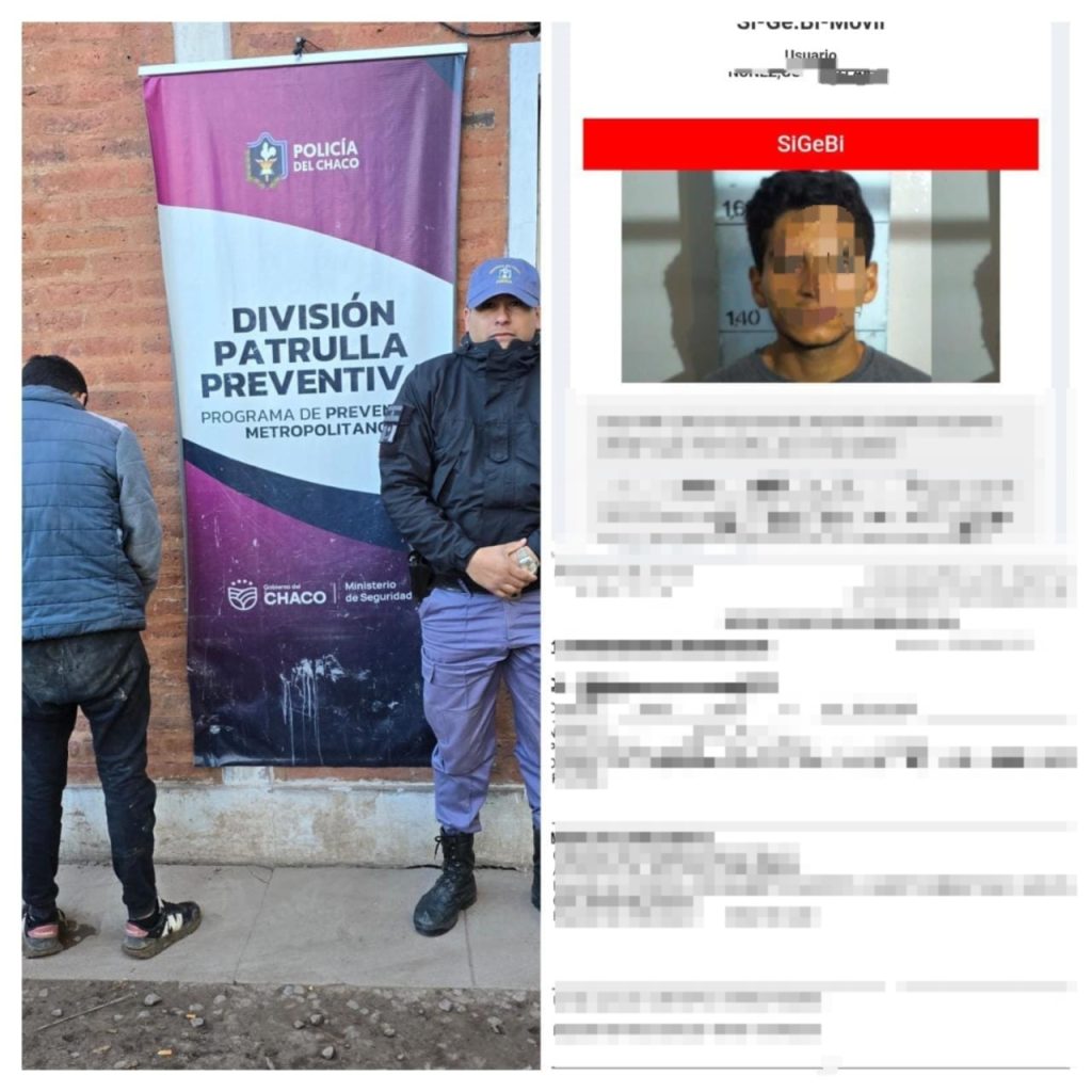 Detienen a un joven que tenía pedido de captura por una causa de lesiones con arma de fuego