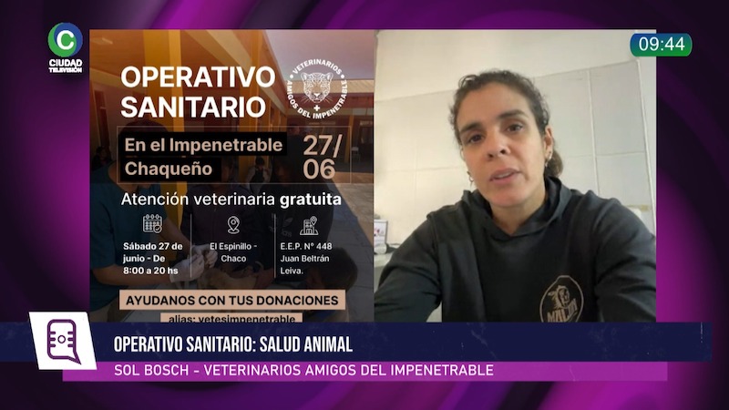 Veterinarios Amigos del Impenetrable realizarán un operativo sanitario en El Espinillo Veterinarios Amigos del Impenetrable realizarán un operativo sanitario en El Espinillo