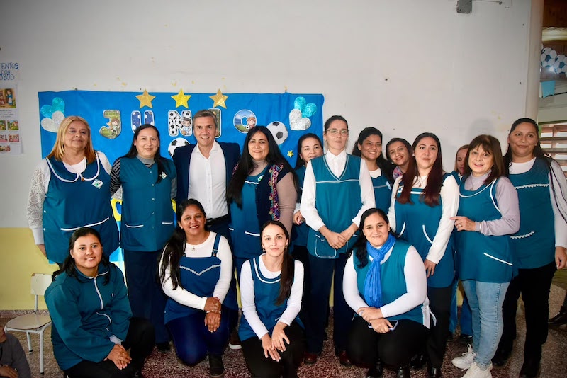 Santa Sylvina: Zdero supervisó las refacciones en la Escuela de Educación Especial N° 20 Santa Sylvina: Zdero supervisó las refacciones en la Escuela de Educación Especial N° 20