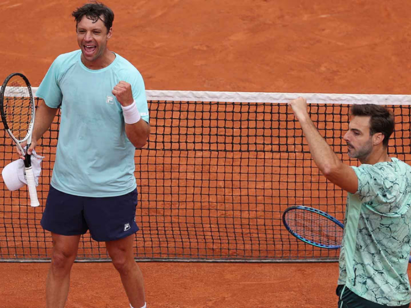 Roland Garros: el argentino Zeballos se quedó con el título en el dobles y agiganta su leyenda Roland Garros: el argentino Zeballos se quedó con el título en el dobles y agiganta su leyenda