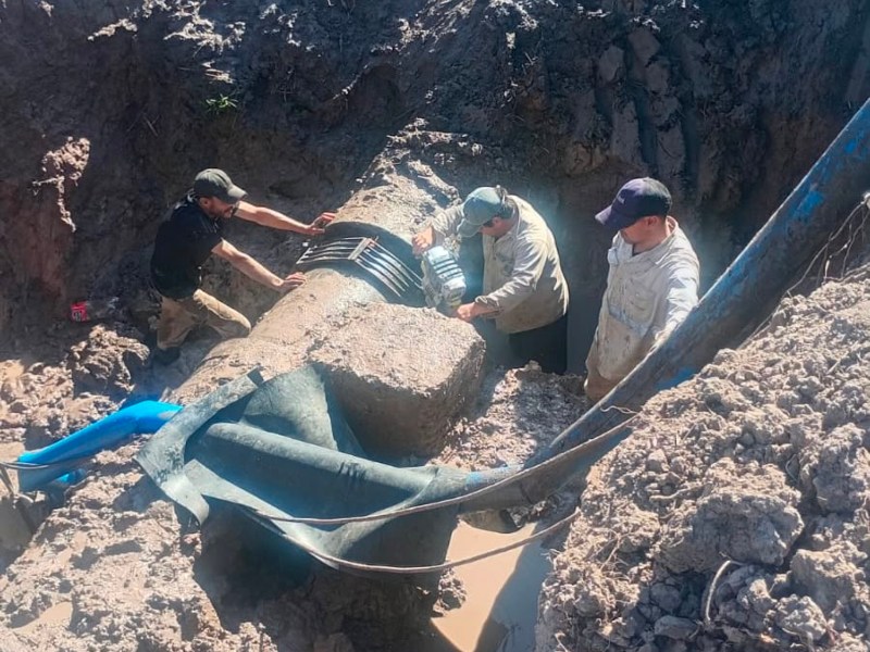 Primer Acueducto del Interior: tras la reparación se normaliza progresivamente el servicio Primer Acueducto del Interior: tras la reparación se normaliza progresivamente el servicio