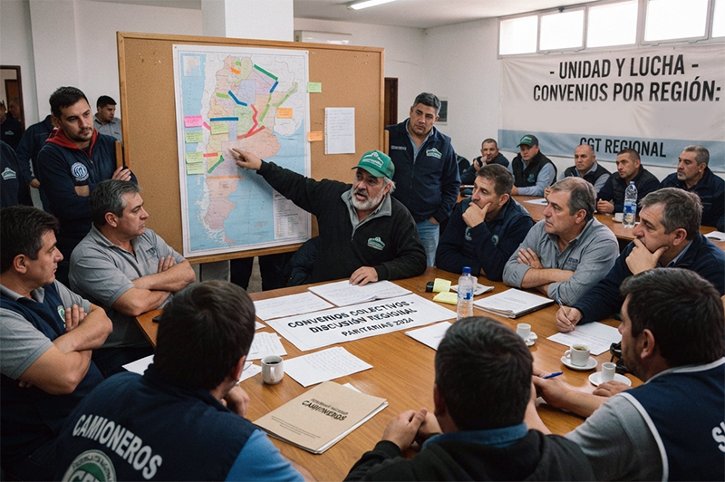 El caso Camioneros inquieta a los gremios: se abre la discusión por los convenios regionales El caso Camioneros inquieta a los gremios: se abre la discusión por los convenios regionales