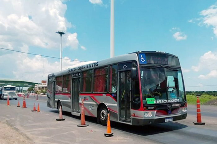 Por el paro de colectivos en nuestra provincia está reducido el Chaco-Corrientes Por el paro de colectivos en nuestra provincia está reducido el Chaco-Corrientes