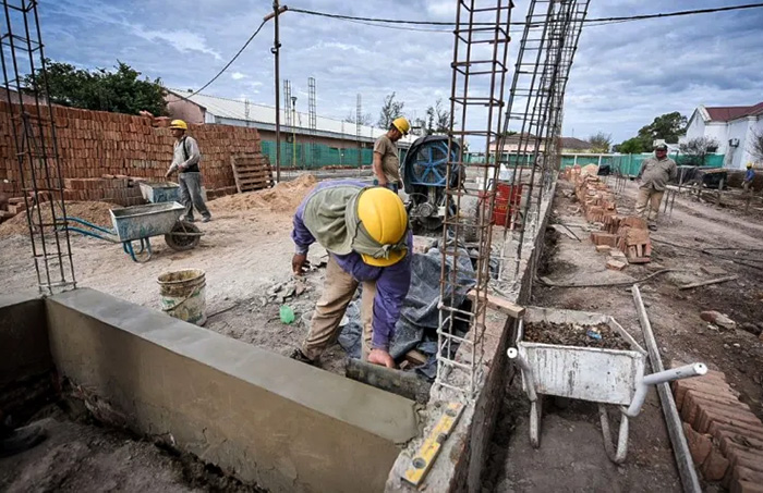 El costo de la construcción se aceleró al 2,6% en junio y la mano de obra lideró los aumentos El costo de la construcción se aceleró al 2,6% en junio y la mano de obra lideró los aumentos