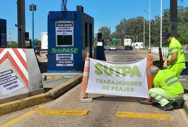 Privatización de Corredores Viales: el gremio del peaje redobla la defensa del empleo Privatización de Corredores Viales: el gremio del peaje redobla la defensa del empleo
