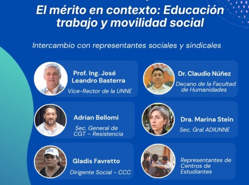 Invitan a jornada de reflexión sobre “El mérito en contexto: educación, trabajo y movilidad social” Invitan a jornada de reflexión sobre “El mérito en contexto: educación, trabajo y movilidad social”