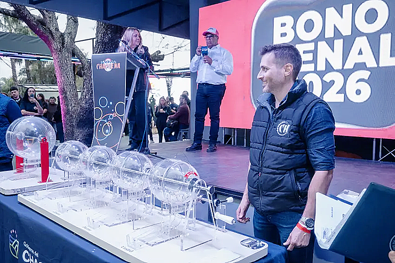 Lotería Chaqueña realizó el esperado sorteo del Bono Bienal 2026 Lotería Chaqueña realizó el esperado sorteo del Bono Bienal 2026