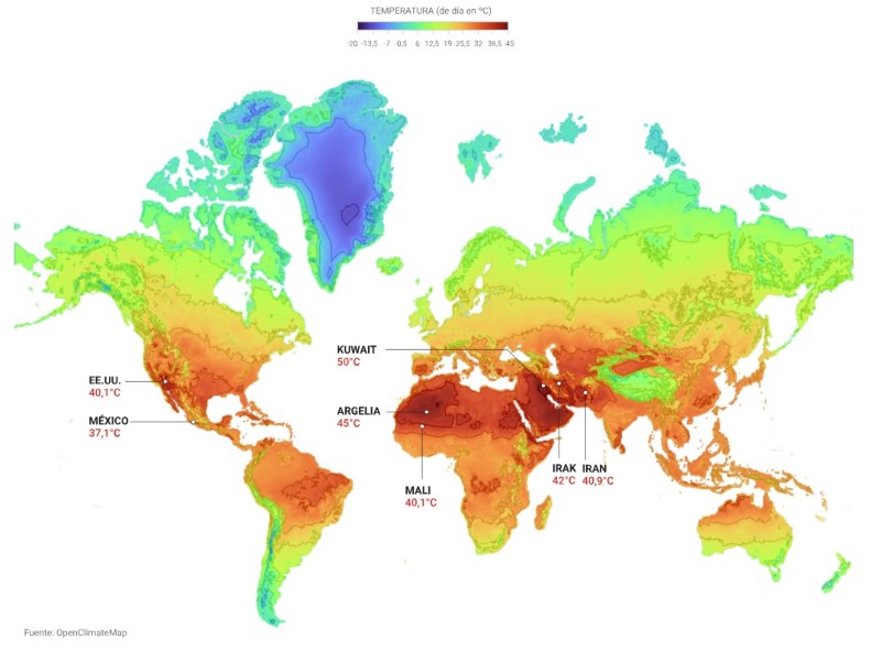 La ola de calor está azotando Europa y enciende alarmas en la Argentina La ola de calor está azotando Europa y enciende alarmas en la Argentina