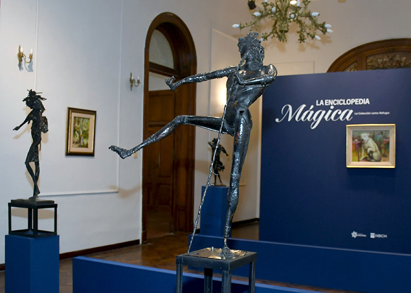 La colección de arte de NBCH se muestra en el Club Social La colección de arte de NBCH se muestra en el Club Social