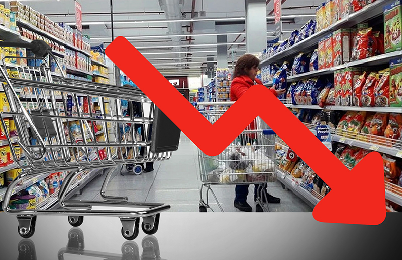 El consumo masivo cayó 2,7% interanual en junio y el e-commerce creció El consumo masivo cayó 2,7% interanual en junio y el e-commerce creció