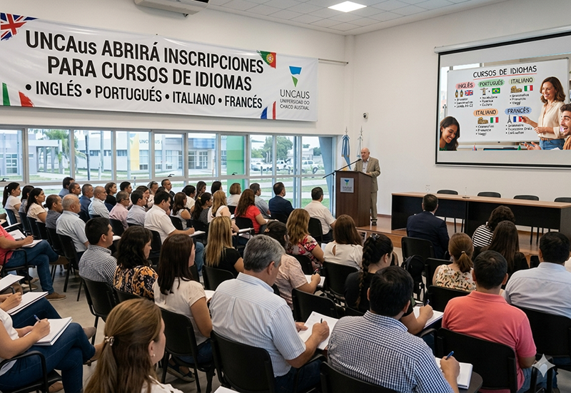 La UNCAus abrió inscripciones para los cursos de inglés, portugués, italiano y francés La UNCAus abrió inscripciones para los cursos de inglés, portugués, italiano y francés