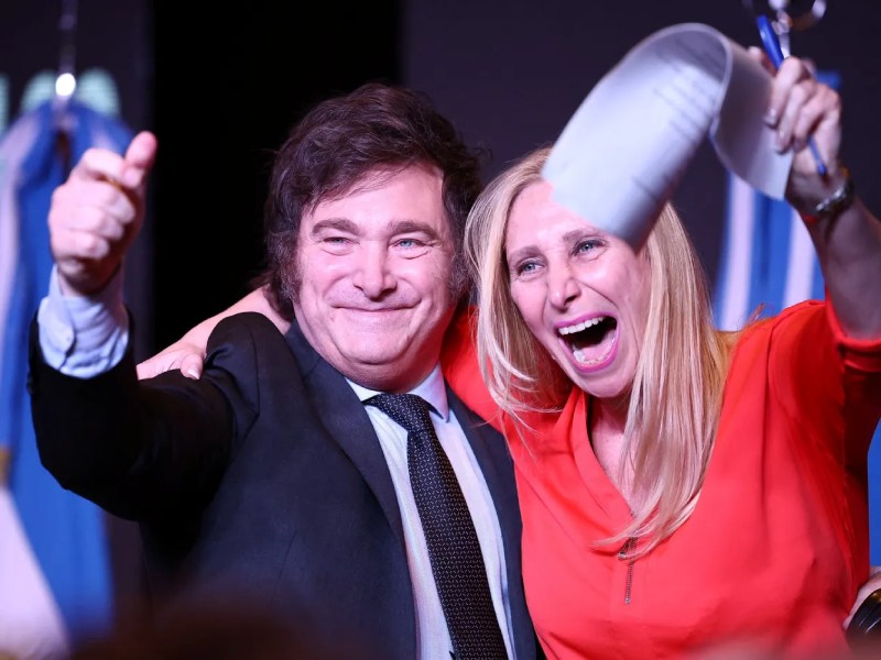 Milei entre los cinco dirigentes argentinos con más del 50% de rechazo; Karina está última Milei entre los cinco dirigentes argentinos con más del 50% de rechazo; Karina está última