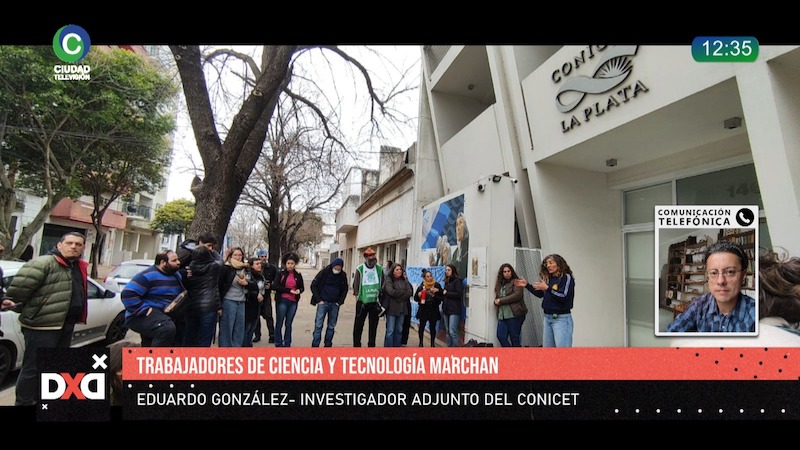 Trabajadores de ciencia reclamaron por salarios y financiamiento: “La inversión en ciencia llegó al mínimo histórico” Trabajadores de ciencia reclamaron por salarios y financiamiento: “La inversión en ciencia llegó al mínimo histórico”