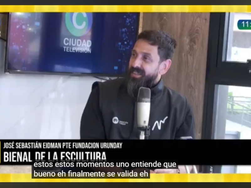 “El espacio público de Resistencia es una sala de prestigio internacional”, destacó Josese Eidman, presidente de la Fundación Urunday “El espacio público de Resistencia es una sala de prestigio internacional”, destacó Josese Eidman, presidente de la Fundación Urunday
