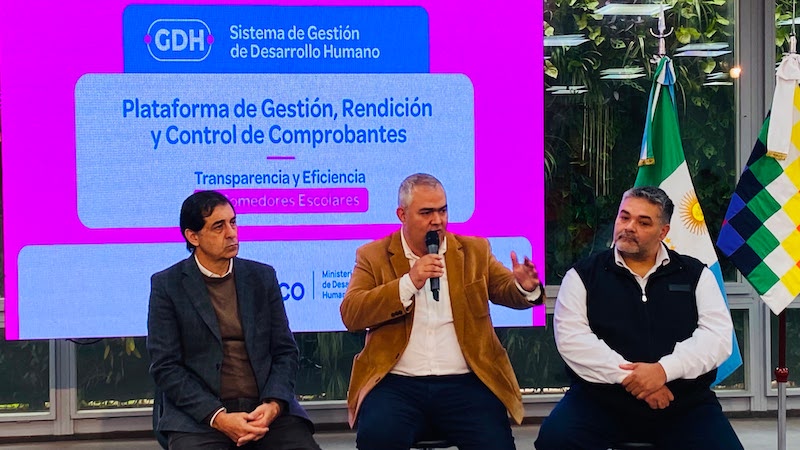 Presentaron el sistema de Gestión de Desarrollo Humano para los comedores escolares Presentaron el sistema de Gestión de Desarrollo Humano para los comedores escolares