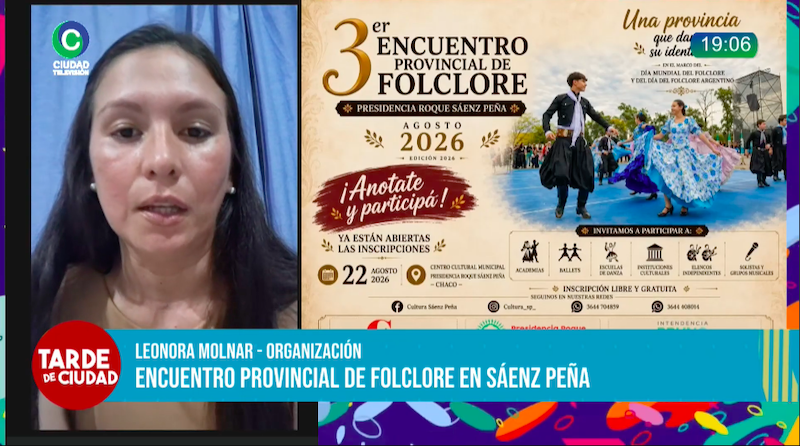 Convocan a academias, músicos y artesanos de toda la provincia al Encuentro Provincial de Folclore en Sáenz Peña Convocan a academias, músicos y artesanos de toda la provincia al Encuentro Provincial de Folclore en Sáenz Peña