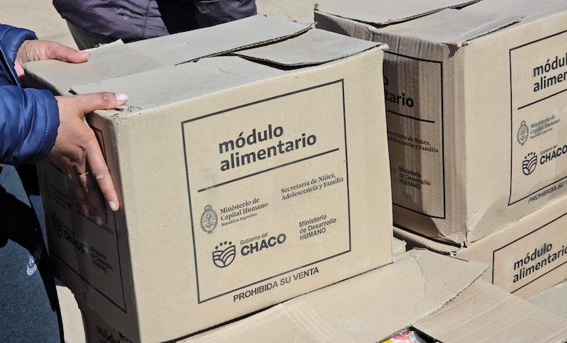 Programa Ñachec: este miércoles, continúa la entrega de módulos alimentarios en distintos barrios de Resistencia Programa Ñachec: este miércoles, continúa la entrega de módulos alimentarios en distintos barrios de Resistencia
