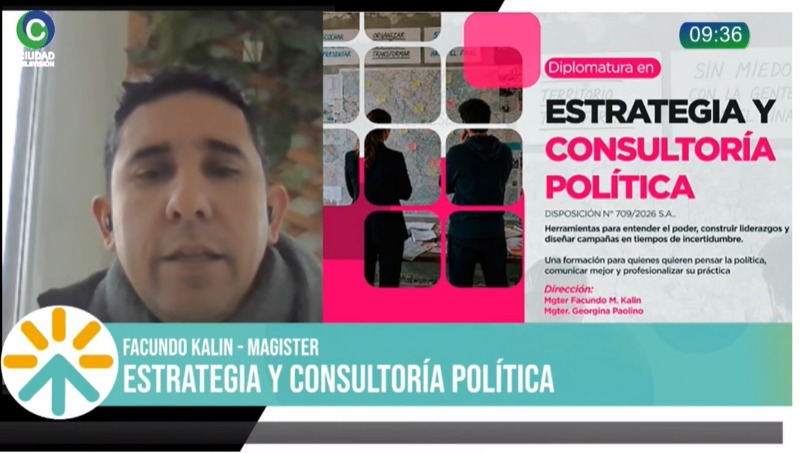 Facundo Kalin: “La idea es poder aportar herramientas que les sirvan a los equipos de los políticos” Facundo Kalin: “La idea es poder aportar herramientas que les sirvan a los equipos de los políticos”