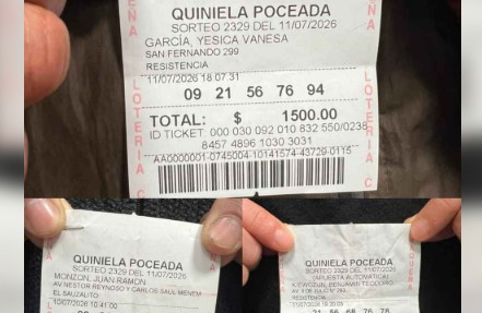 Poceada: un vecino de El Sauzalito y dos de Resistencia compartieron el pozo récord Poceada: un vecino de El Sauzalito y dos de Resistencia compartieron el pozo récord