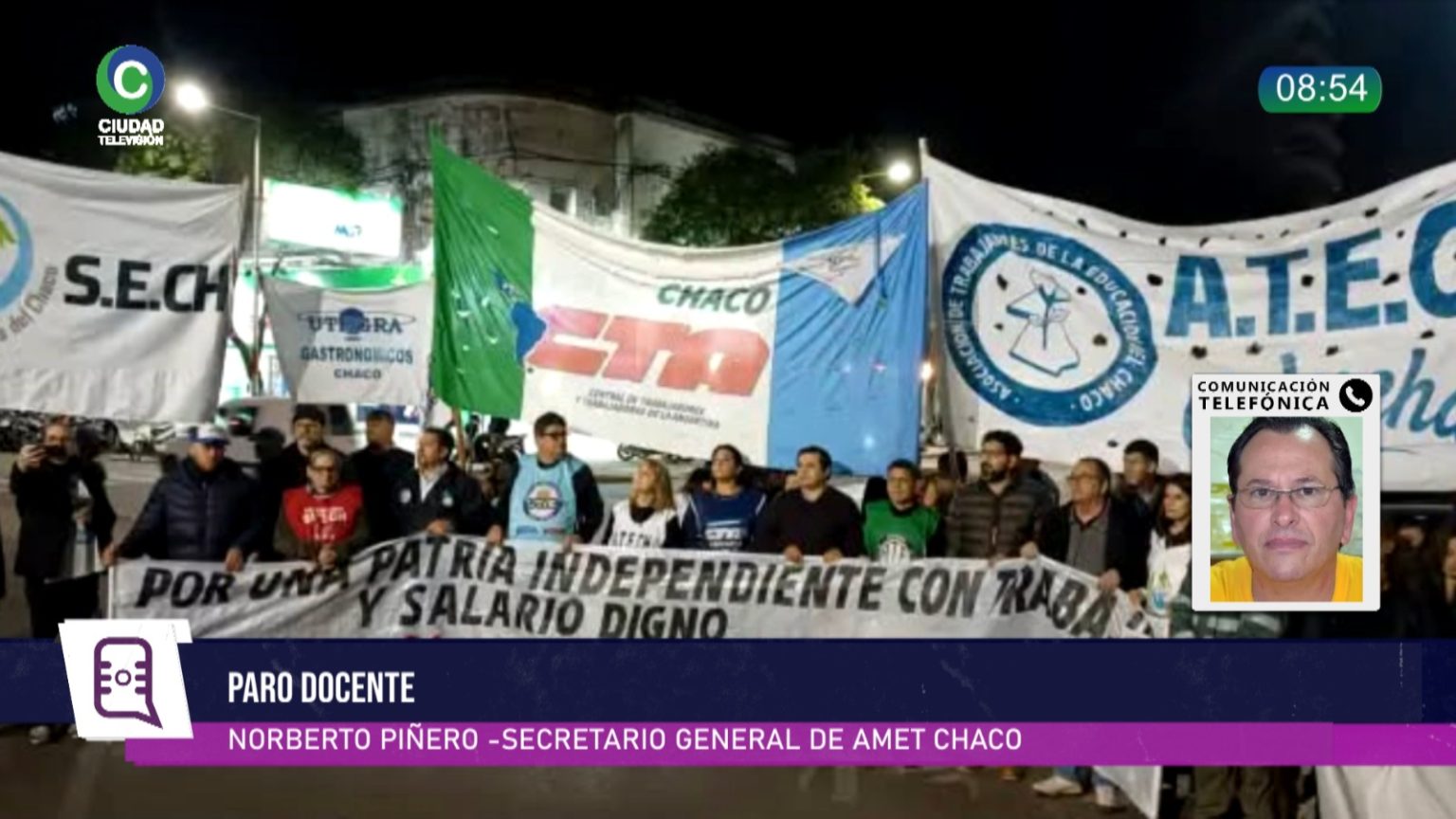 Paro docente: AMET denunció salarios “miserables”, falta de inversión y ausencia de diálogo con el Gobierno