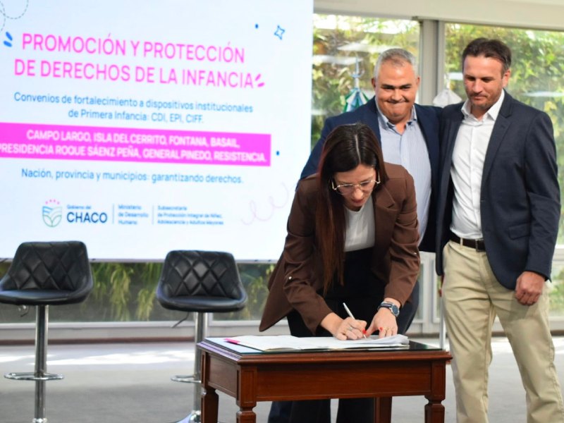 Chaco acordó su incorporación al Programa Federal de Primera Infancia Chaco acordó su incorporación al Programa Federal de Primera Infancia