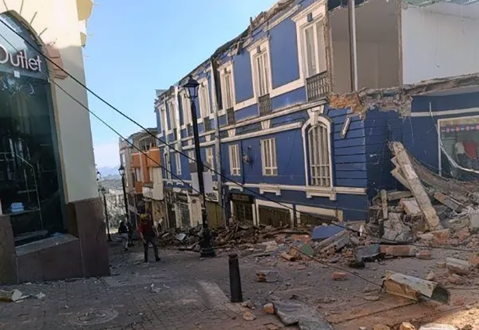 Temblor en Colombia con los primeros reportes del fenómeno Temblor en Colombia con los primeros reportes del fenómeno