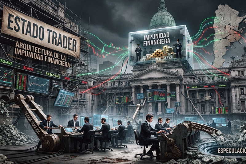 Estado Trader: arquitectura de la impunidad financiera Estado Trader: arquitectura de la impunidad financiera