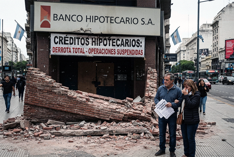 Preocupación: se derrumbó el crédito hipotecario en lo que va del año Preocupación: se derrumbó el crédito hipotecario en lo que va del año