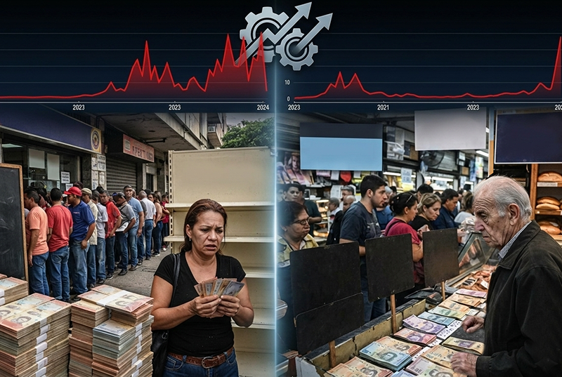 Venezuela y la Argentina encabezan el ranking de inflación en América Latina Venezuela y la Argentina encabezan el ranking de inflación en América Latina