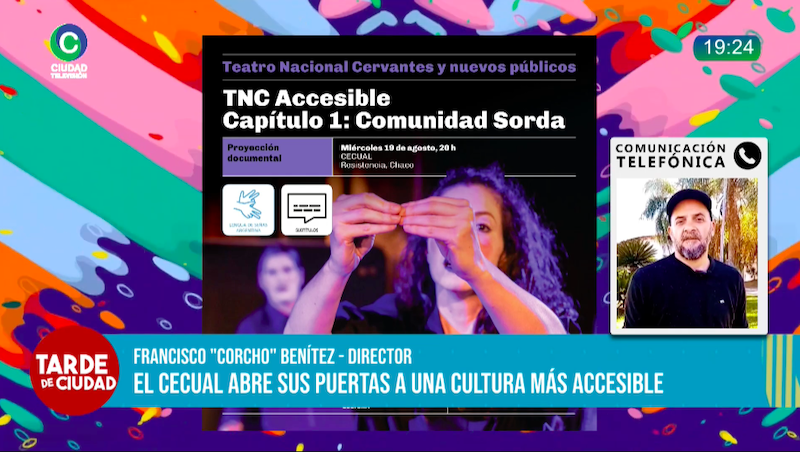 El CECUAL proyecta “Capítulo Uno” y propone reflexionar sobre accesibilidad cultural El CECUAL proyecta “Capítulo Uno” y propone reflexionar sobre accesibilidad cultural