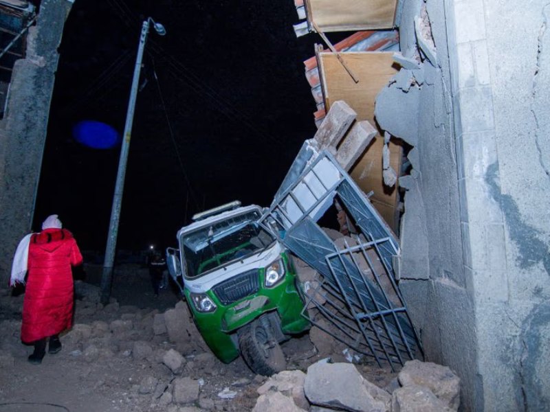 Un sismo de magnitud 5,7 sacudió el centro del Perú sin víctimas ni daños materiales Un sismo de magnitud 5,7 sacudió el centro del Perú sin víctimas ni daños materiales