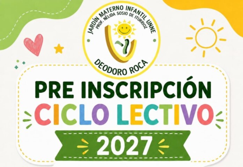 El Jardín de la UNNE ubicado en Campus Deodoro Roca abrió su preinscripción 2027 El Jardín de la UNNE ubicado en Campus Deodoro Roca abrió su preinscripción 2027