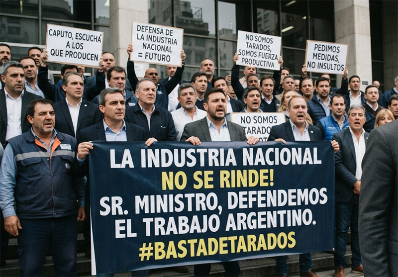 La UIA cruzó a Caputo por tratar de ‘tarados’ a los que defienden la industria: “No son declaraciones felices” La UIA cruzó a Caputo por tratar de ‘tarados’ a los que defienden la industria: “No son declaraciones felices”