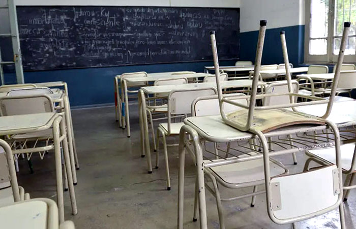 Paro docente: el Gobierno recordó que la educación es un “servicio esencial” y anunció sanciones Paro docente: el Gobierno recordó que la educación es un “servicio esencial” y anunció sanciones