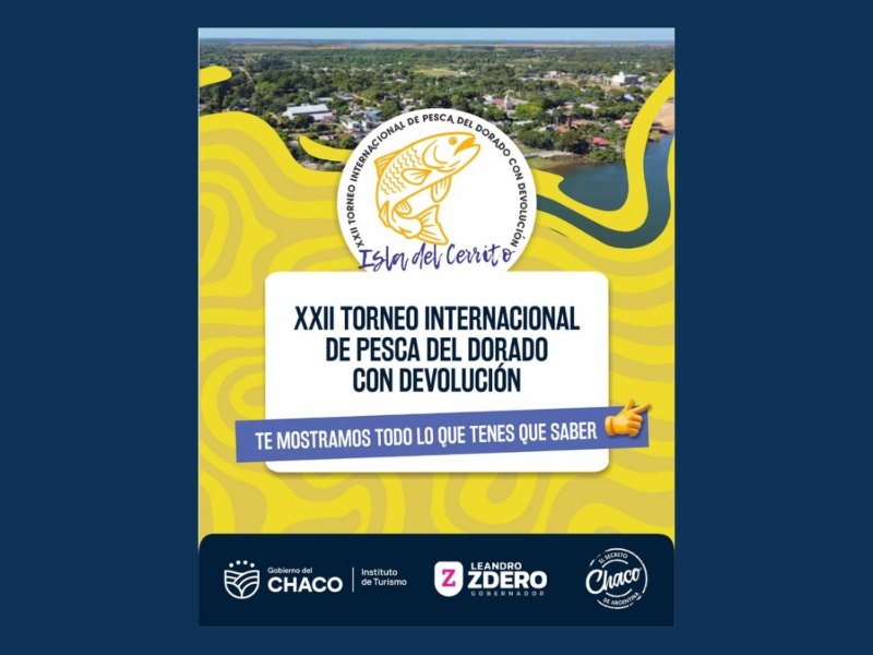 Últimos días de inscripción al Torneo de Pesca del Dorado con devolución en Isla del Cerrito Últimos días de inscripción al Torneo de Pesca del Dorado con devolución en Isla del Cerrito